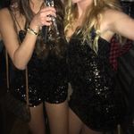 NBD Sloane Black Sequin Dress Photo 8