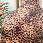 Urban Outfitters NEW Winston Velvet Leopard Pullover S Photo 11