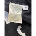 Rag and Bone  Women's Black High Rise Straight Leg Cropped Denim Jeans Size 26 Photo 3