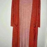 LuLaRoe  Sarah Long Cardigan Duster Sweater Size XS Photo 0