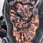 B. Makowsky Black Leather Shoulder Bag Photo 8