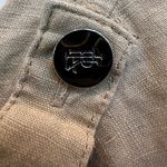 Ralph Lauren LRL Beige 100% Linen Belted Shirt Midi Dress Button Down Size 6 S Photo 7