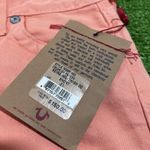 True Religion low rise shorts SZ 27 Kiera Freyed Papaya Daisy Dukes MADE IN USA Photo 2