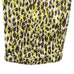 J.Crew green/brown leopard print cafe capri pants size 4 Photo 4