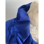 St. John Women's 3/4 Sleeve Ruffle/Scrunch Neck Jacket Small Photo 2