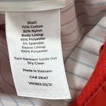 Talbots Blazer 4 Orange Red Career Business Cotton Bright Button Jacket NWT $169 Photo 5