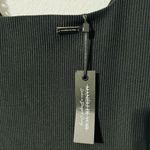 Maniere De Voir Women Black Cut Out Chained Full Front Zipper Mini Dress Sz 4 Photo 8