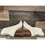 Steven By Steve Madden Steven New York By Steve Madden Ankle Booties Women 8.5 Neta Cream Knit Excellen Photo 4