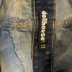 Dollhouse  Women’s Distressed Overall Denim Dress Size 11 Photo 2