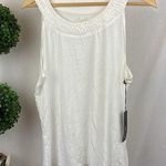 Willi Smith  White Sleeveless Tank Top NEW XL Photo 0