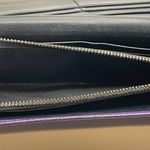 Loewe Purple Bifold Continental Wallet w/ Anagram - Preowned Photo 12