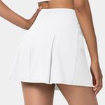 Halara White Tennis skirt Photo 0
