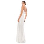 Mac Duggal NWT  Sequin‎ Spaghetti
Strap Gown Pearl #10817 Sz 16 $498 Photo 1