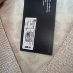 Collegiate Outfitters Future Collective Women's V Neck Brocade Sweater Cream Size 1X Photo 7