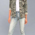 Mustard Seed Lulu’s Blaine Green Camo Jacket Photo 4