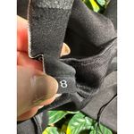 LAUNDRY Formal Strapless Open Back Satin Maxi Gown Size 8 Black Photo 4