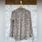 Equipment  Slim Signature snake effect print silk shirt XXL Photo 6