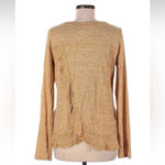 Anthropologie  Saturday Sunday Wendy Waffle Knit Thermal Top Wrap Back Size M Photo 3