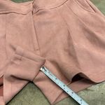 NWT Ryegrass salmon pink suede pleated trouser shorts Size 2 Photo 5