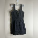 Divided  black zip front jumper size 0 Photo 1