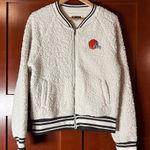 NFL Team Apparel Cleveland Browns Teddy Jacket Photo 0
