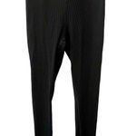 Year Of Ours Black Veronica Ribbed‎ Athletic Leggings Size XXL Photo 0