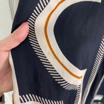 Reiss  Isadora Navy Geometric Print Button Through Shirt Photo 8