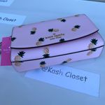 Kate Spade Staci Pineapple Printed Small Flap Crossbody Pink Multi Photo 6