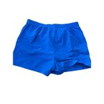 Lands' End  Women's Blue Snap Front Pockets Elastic Waistband Shorts Size 10 Photo 2