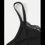 Boutique Black & Multi-Colored, Cropped Cami, Pajama Set Photo 4