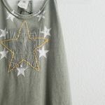Free People  Olive Star Racerback Tank Top Photo 4