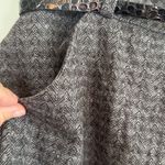 The Limited  Chevron Mini Skirt with Croc Belt - Size 4 | Y2K Revival‎ | Twee Photo 3