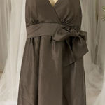 Jenny Yoo  Woman's Silk Gray Cocktail Formal Dress Size 4 Photo 0