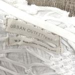 Urban Outfitters  UO Rave Smocked Off-The-Shoulder Top White Medium Boho Western Photo 7