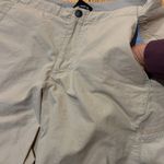 Cloudveil Women Khaki Hiking Shorts Size 8 with baby blue details Photo 3