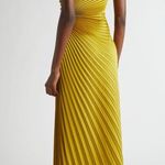 ALC Frank A.L.C Reagan Satin Pleated Midi Dress, size 2, $595 Photo 14