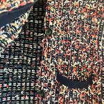 Ann Taylor Tweed Jacket Size medium cotton algodon acrylic blend Photo 1