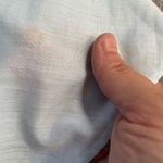 Vintage Baby Blue Nightgown Scalloped & Floral Embroidered Babydoll Dress 💚🎀 Size L Photo 9