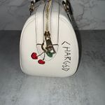 Coach NWT Rowan Satchel Bag With Sketch Print CAK19 Gold/chalk multi Photo 6