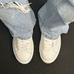 Soda White Vegan Leather Sneakers Photo 2