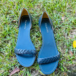 Talbots Leona Woven Leather Sandal Size 9 Photo 3