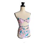 Anthropologie New  KIKIRIO Lava Lamp Back Halter Neck One-Piece Swimsuit Size M Photo 6