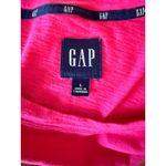 Gap  Hot Pink Cotton Short Sleeve Tiered Dress with Pockets – Women’s L Photo 3