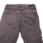 BLANK NYC Washed Black Skinny Cargo Twill Moto Military Style Pants Photo 3