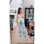 Madewell Linen Scoop Neck Cutaway Vest in Salt Size US 4 Photo 5