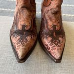 Old Gringo  Eagle Distressed Pink Leather Western Boots Leopardito Cowgirl 6.5 Photo 5