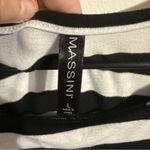 Massini  Monochrome‎ Striped Top Photo 2