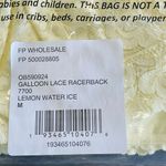 Free People Intimately Galloon Bralette Bra Medium Floral Lace Racerback Yellow Photo 8