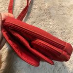 Baggallini Baggalini Journey Travel Crossbody Bag‎ RFID Dark Orange Yellow Stitching Nylon Photo 10