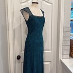 Victoria's Secret Victoria Secret Gold label floral jacquard Maxi slip square neck Photo 1